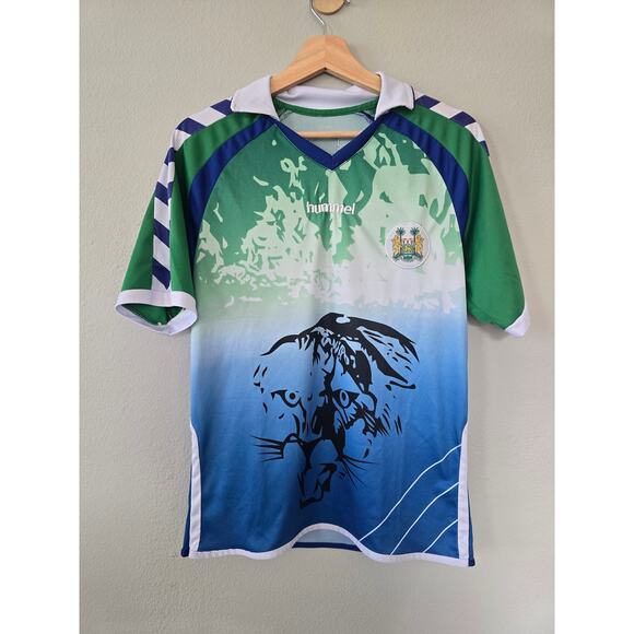 Sierra Leone 2009 Soccer Jersey Hummel Size S – Rare Leone Stars Kit Y2K - Picture 1 of 5